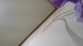 와꾸 훌륭한 흰티녀