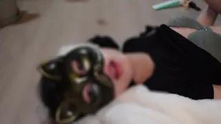 고추 가지고 놀기를 좋아하는 캣우먼 2