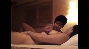 셀카를 좋아하는 한국 커플